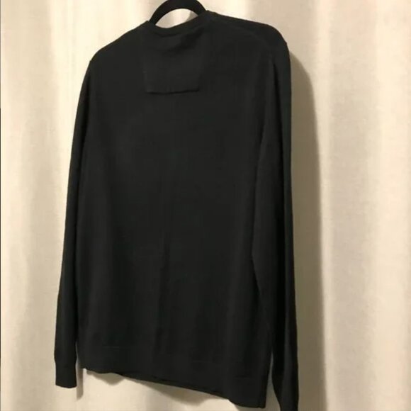 Calvin Klein 100% Merino Wool V-Neck Sweater - Picture 2 of 9